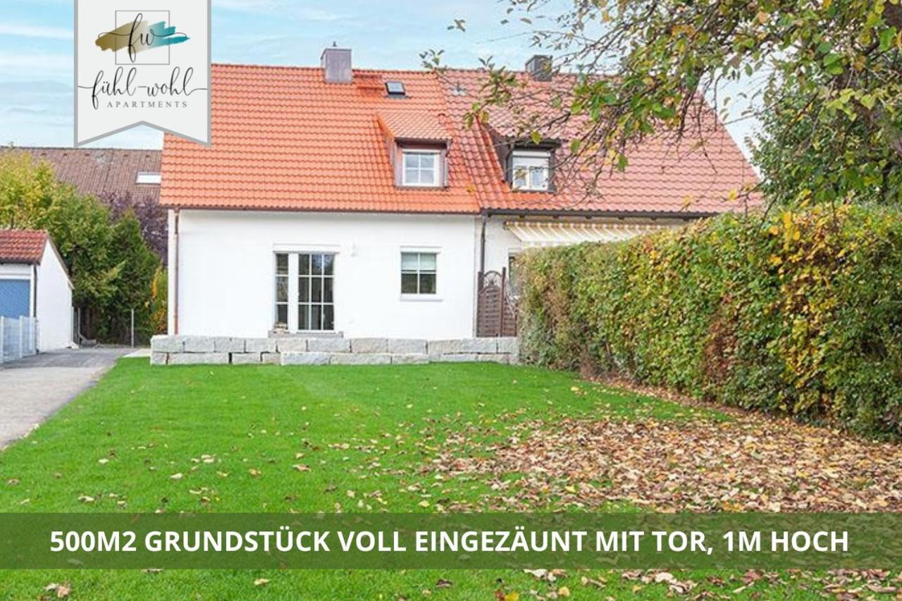 Ferienhaus Fantaisie - Wohnen Nahe Schlosspark -Stadtgrenze Bayreuth Fuer 1-5 Pers, Hunde Willkommen, Voll Eingezaeunt Eckersdorf Luaran gambar